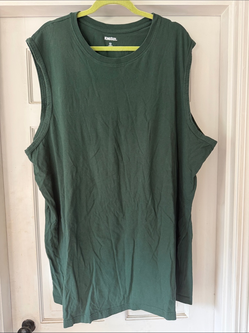 Kingsize Dark Green Women’s Muscle Tee - Sleeveless Comfort